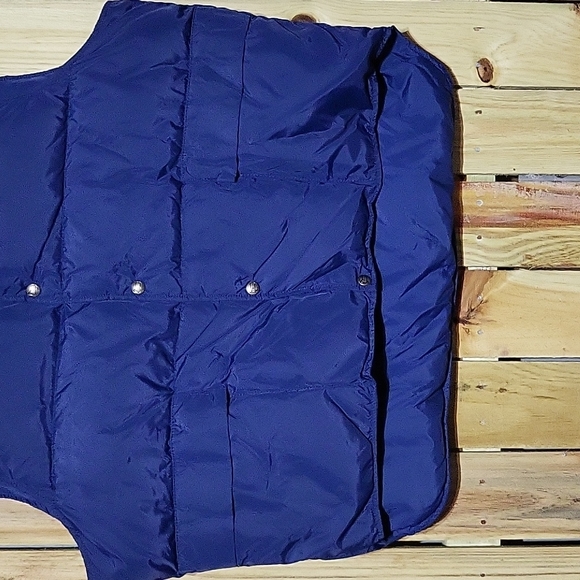 Woolrich Blue Puffer Vest - Picture 3 of 7
